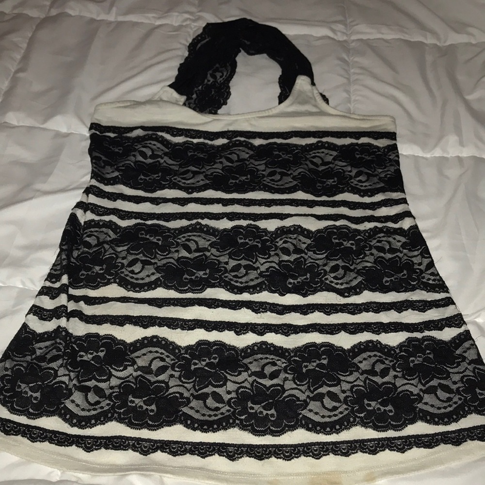Lace tank top